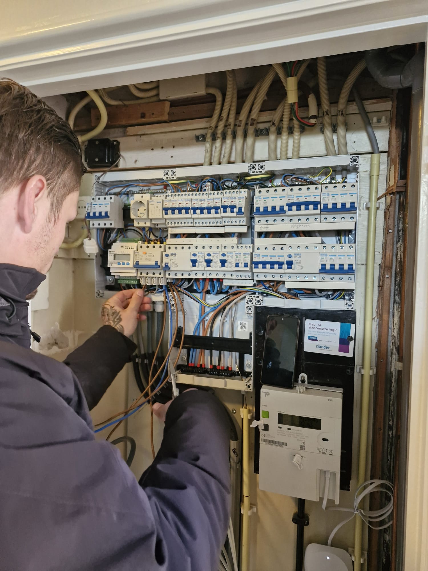 Groepenkast vervangen Almere Amsterdam Utrecht Lelystad - 3 fase - Groepenkast service 